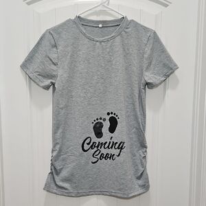 Maternity Coming Soon Short Sleeve T-shirt